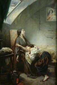 Köyhyyden vaivaama perhe tai itsemurha, 1849